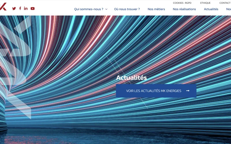 MK Energies dévoile son nouveau site internet !